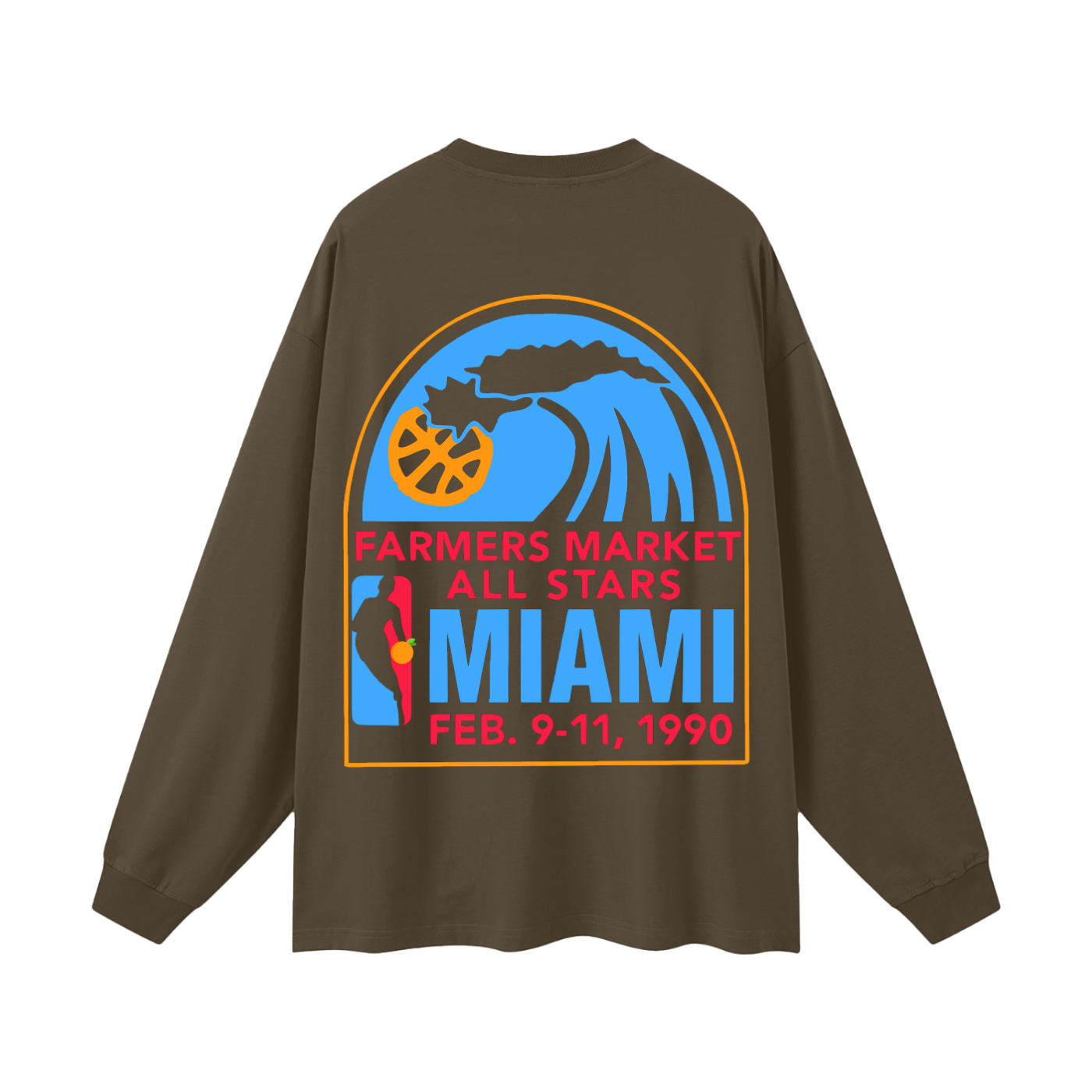 PLNTD "Farmers Market All Stars" Long Sleeve Tee