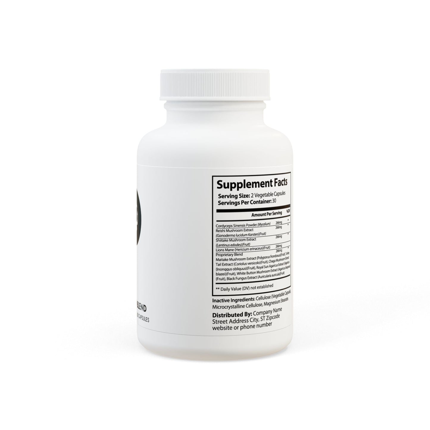 Mushroom Blend Supplement (60 Capsules)
