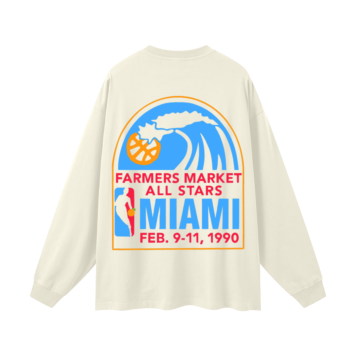 PLNTD "Farmers Market All Stars" Long Sleeve Tee