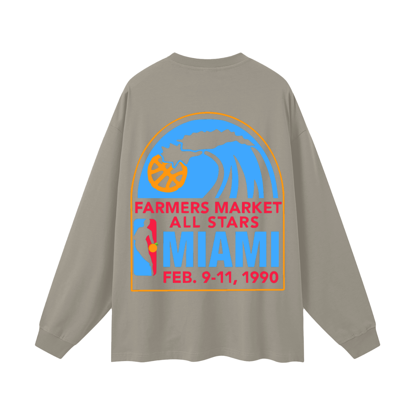 PLNTD "Farmers Market All Stars" Long Sleeve Tee
