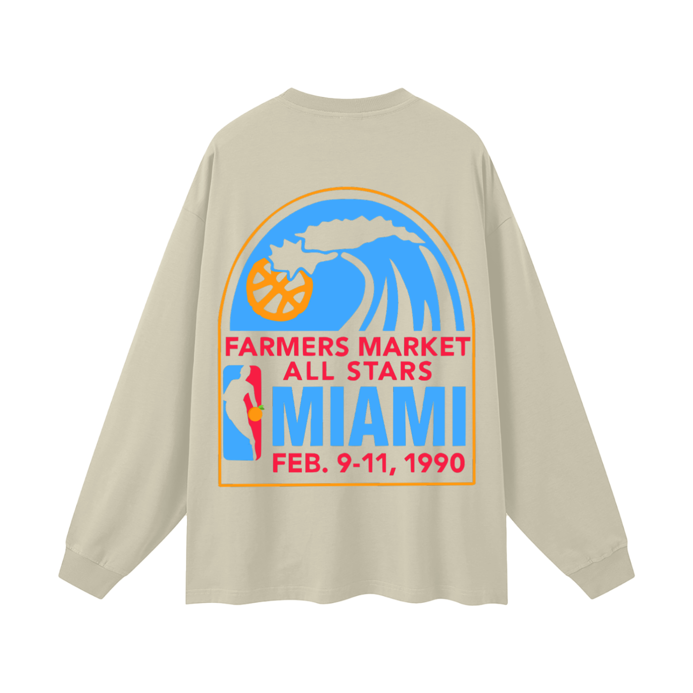 PLNTD "Farmers Market All Stars" Long Sleeve Tee