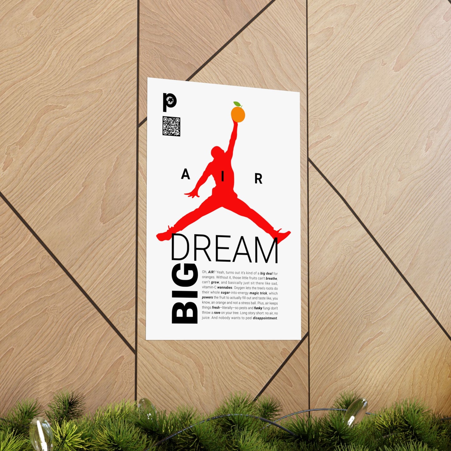 PLNTD "AIR" Wall Art