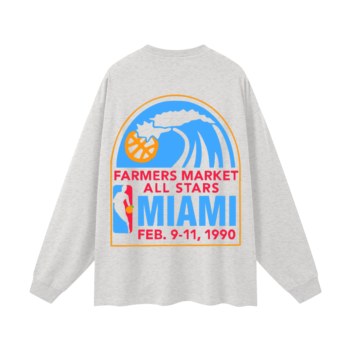 PLNTD "Farmers Market All Stars" Long Sleeve Tee