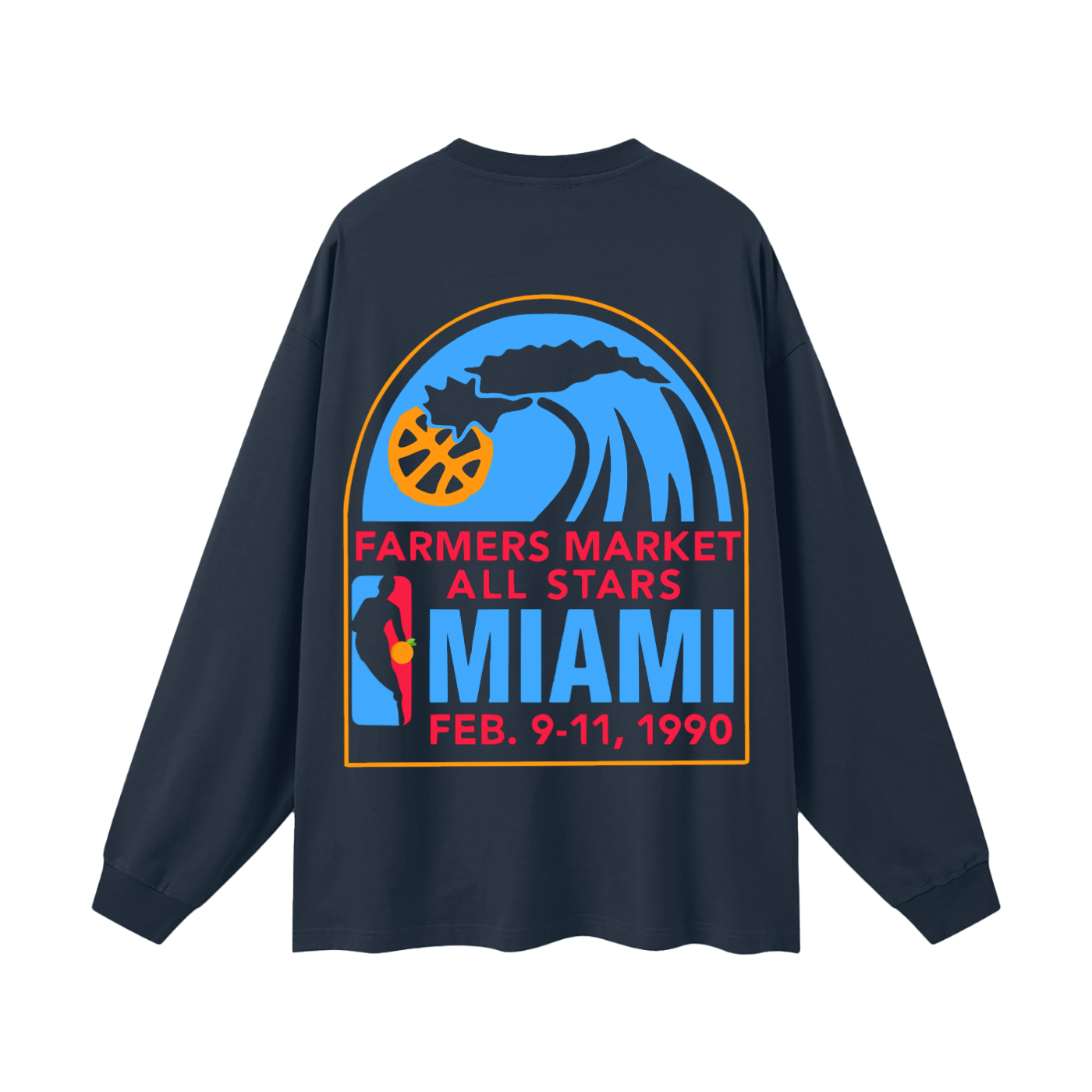 PLNTD "Farmers Market All Stars" Long Sleeve Tee