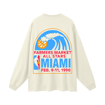 PLNTD "Farmers Market All Stars" Long Sleeve Tee
